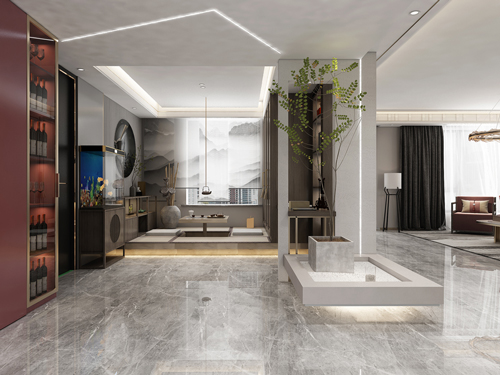 天山熙湖153平米現(xiàn)代輕奢裝修風(fēng)格 天山熙湖153平米現(xiàn)代輕奢裝修風(fēng)格