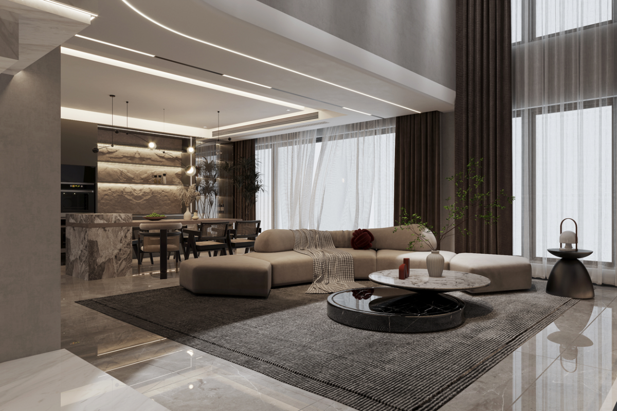 世茂珺悅府 203平米現(xiàn)代簡(jiǎn)約風(fēng)格效果圖 世茂珺悅府 203平米現(xiàn)代簡(jiǎn)約風(fēng)格效果圖