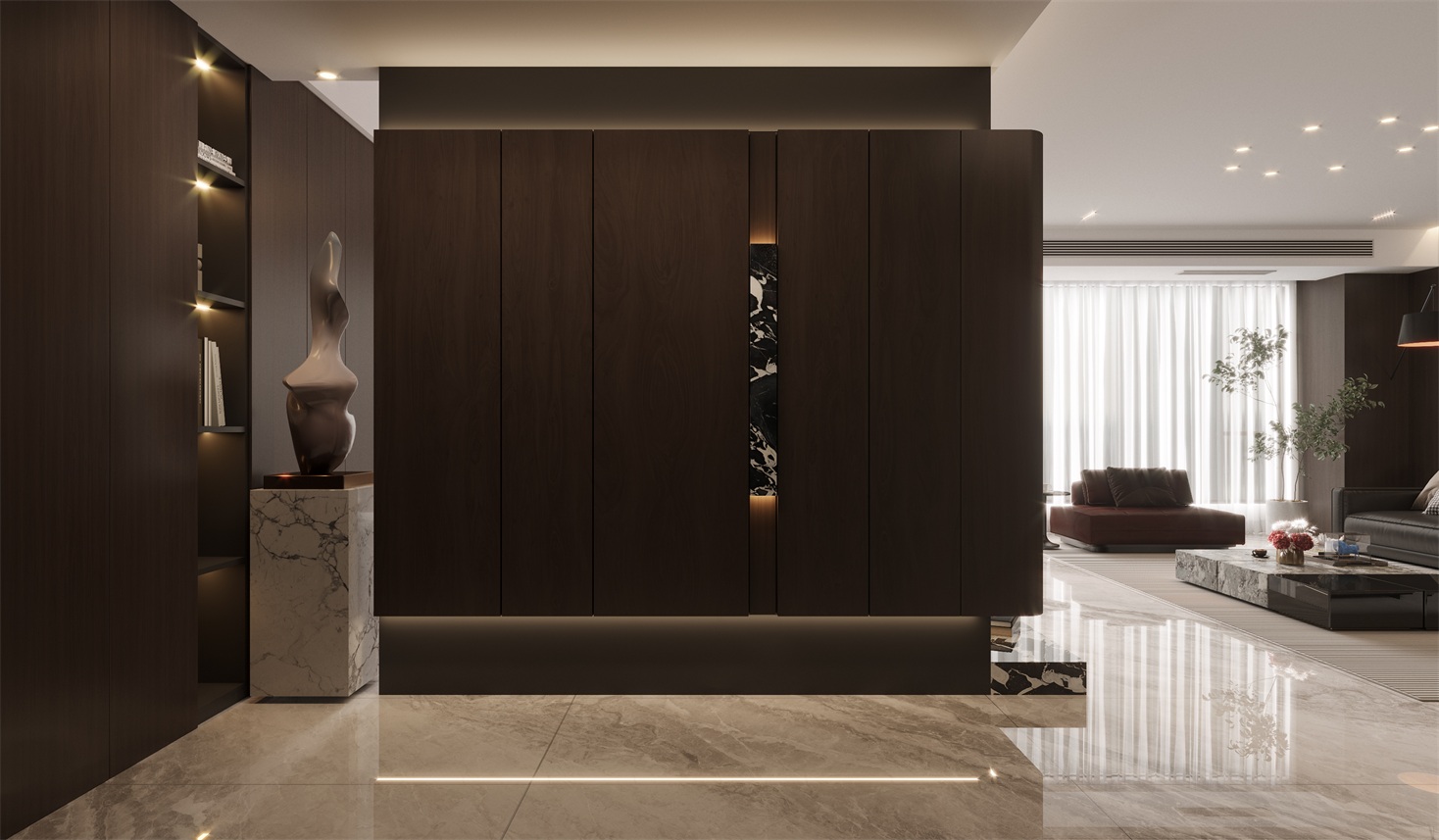 中海海樾133㎡ | 意式極簡風(fēng)又殺回來了！這高級感我真拒絕不了~