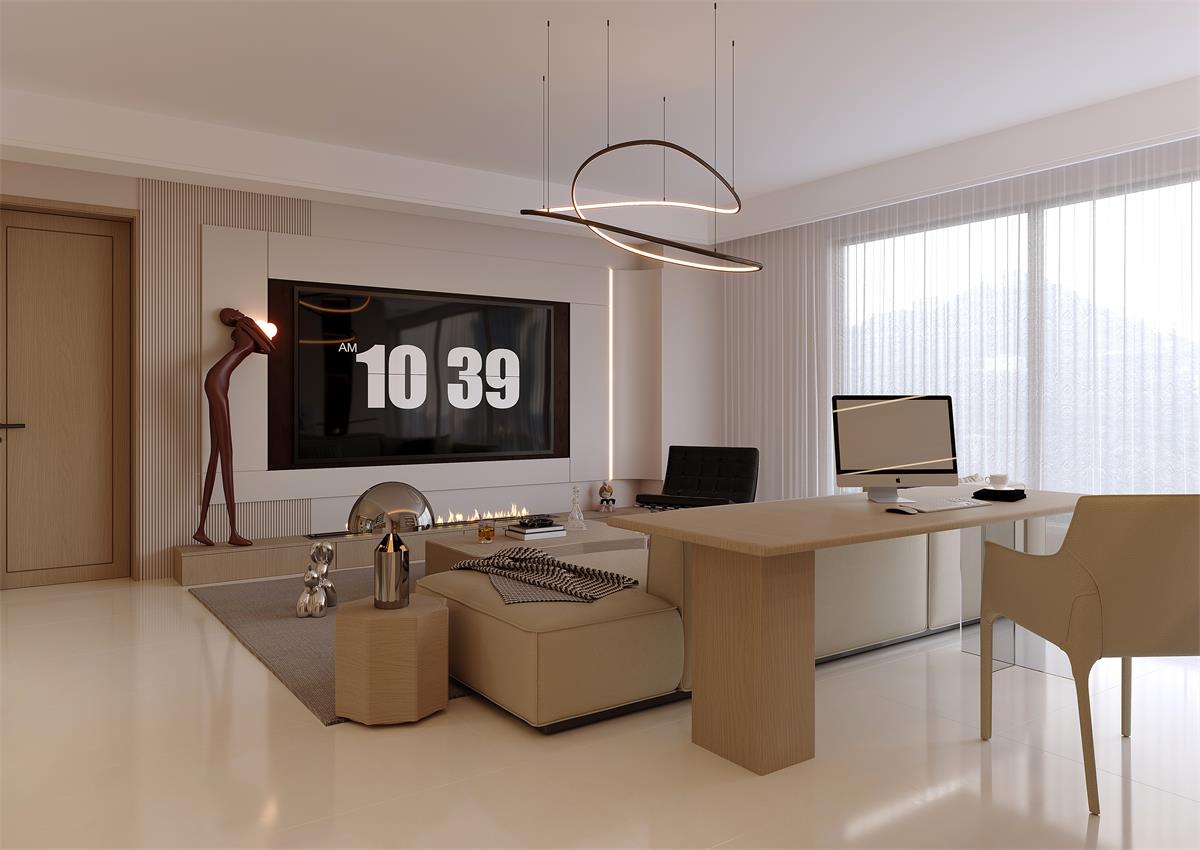 民生北府143㎡ | 奶白+原木打造的極簡(jiǎn)主義家，不是豪宅但很好宅~