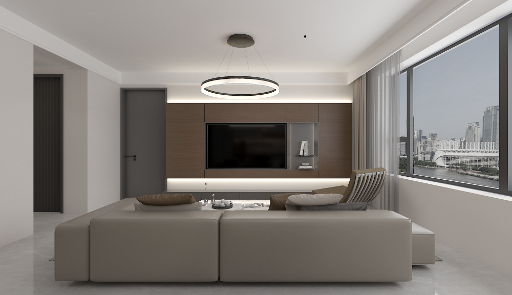 金宇鳳語庭105㎡ | 花小錢辦大事！小戶型+簡約黑白灰著實(shí)驚艷